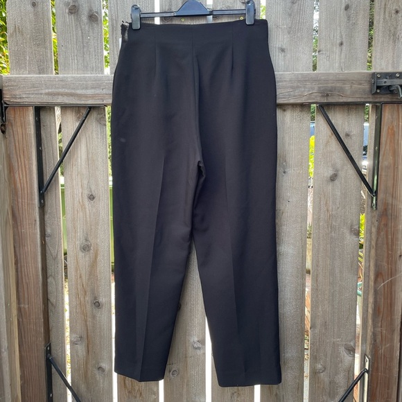 Women’s Wide Leg Pants Pleated High Waist Ankle 1.STATE Trouser Size 14 - Picture 2 of 9